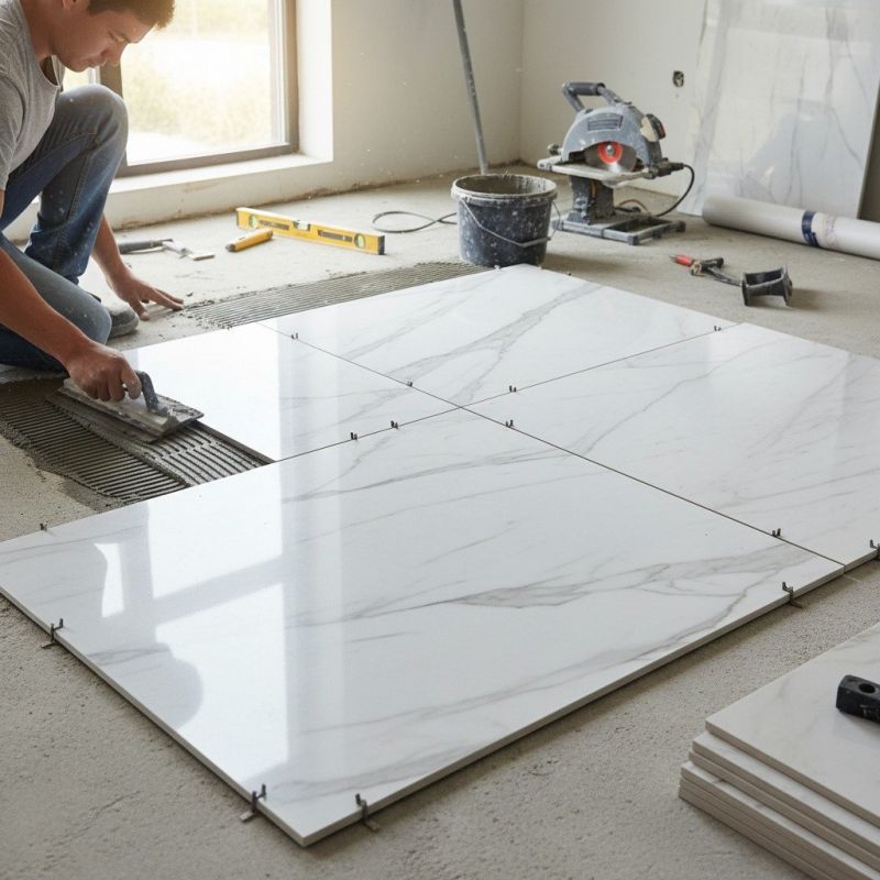 Granite Floor Installation